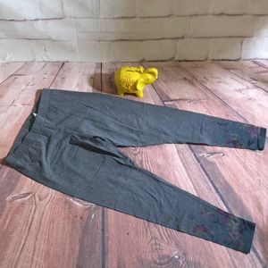 Soft Surroundings Floral Trim Leggings